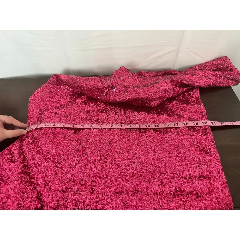 Good American Sequin Cardigan in Ballerina Pink, Size 4XL, NWT - Picture 10 of 12